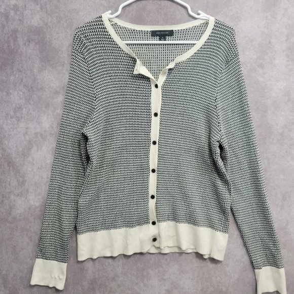 Ann Taylor Sweaters - Ann Taylor Button Front Soft Stretch Comfy Cardigan XL